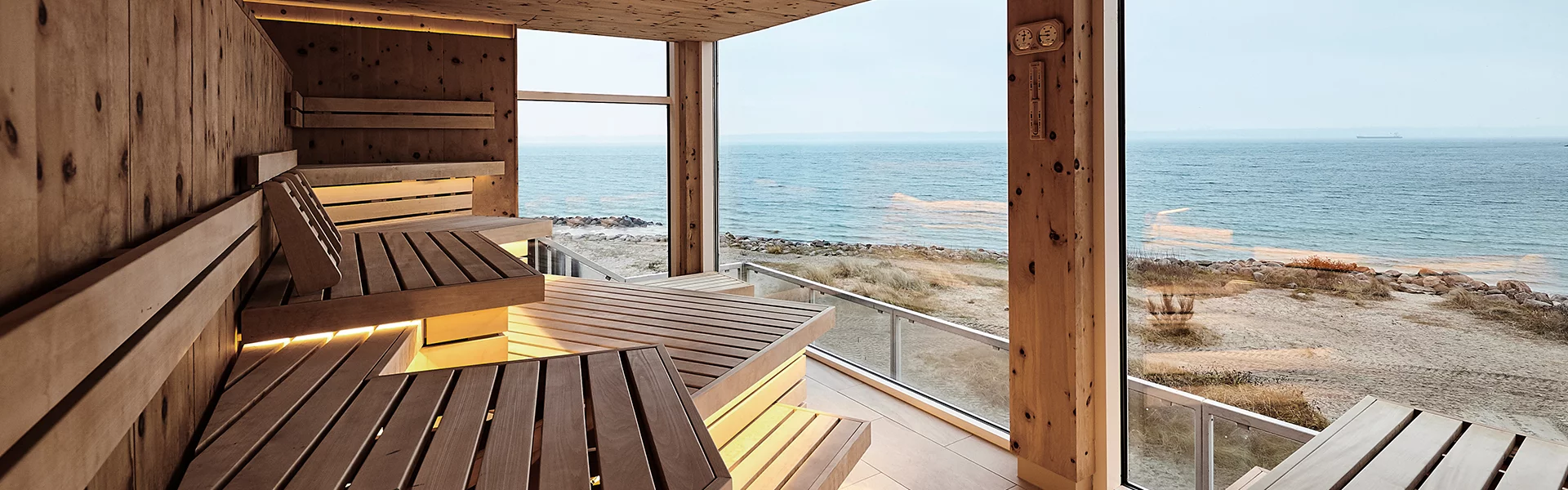 Strandhotel Marienlyst | Ocean View Sauna Dänemark Credit: Joachim Wichmann